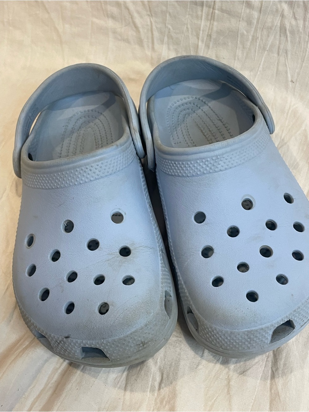 Crocs Classic Clogs Light Blue J3 Slip On Comfort Shoes Kids
